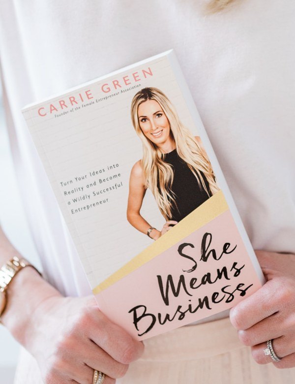 The She Means Business book by Carrie Green
