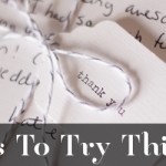 5 Things to try this month // August