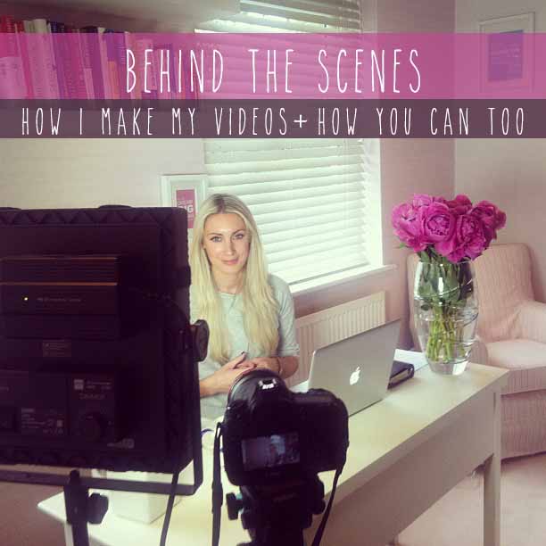 Behind the scenes: how to make videos
