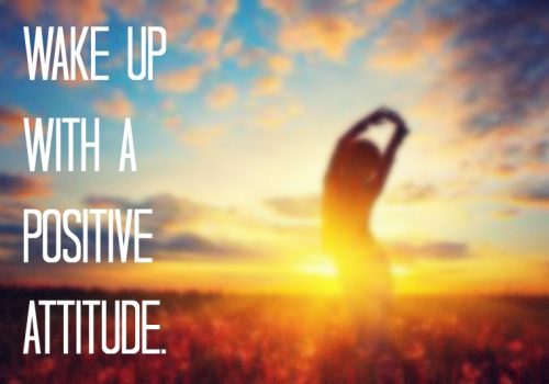 Wake Up With A Positive Attitude // Motivation Monday