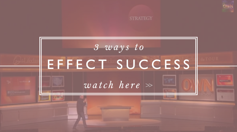 3 Way to Success // Motivation Monday