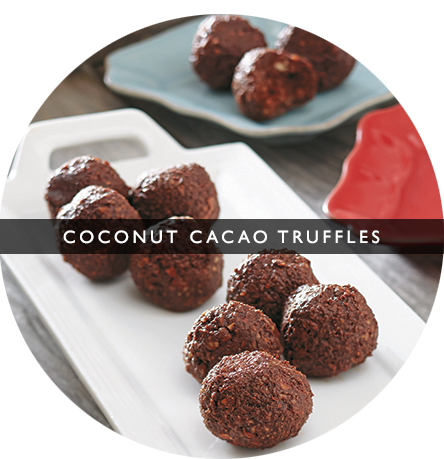 Coconut Cacao Truffles