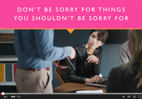 Don’t be sorry for something you shouldn’t be sorry for #MotivationMonday