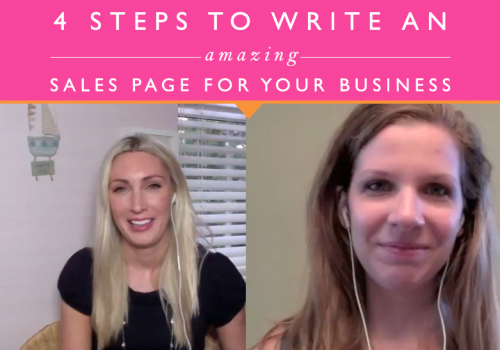 4 Steps To Writing An Amazing Sales Page That Converts