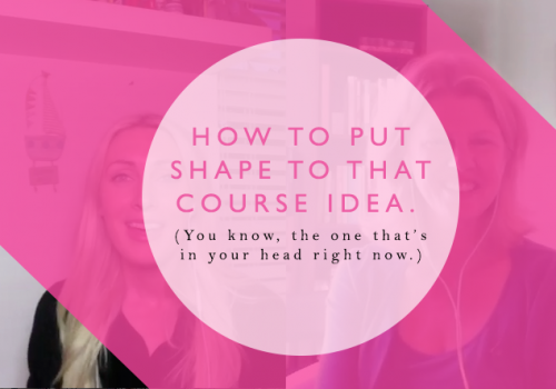 3 steps to turning your course idea into a truly memorable customer experience