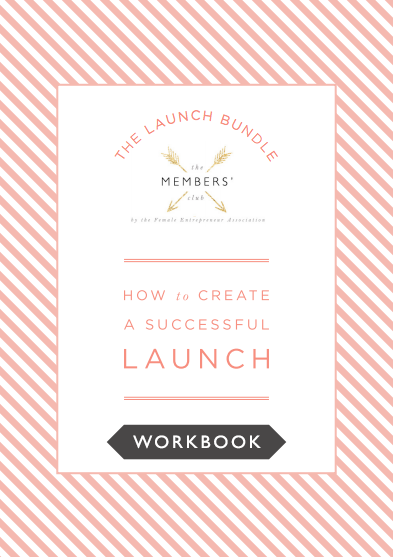 the launch workbook cover copy