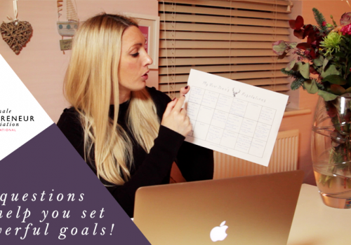 18 questions to help you set powerful goals & resolutions for your business