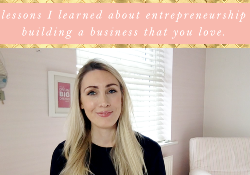 8 Lessons I Learned About Entrepreneurship & Building A Business You Love