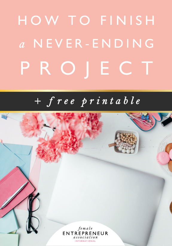 How to Finish a Never-Ending Project