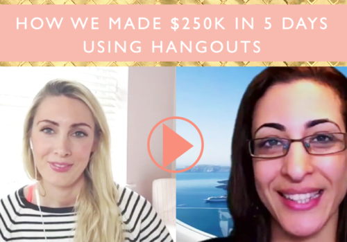 How we made $250k in 5 days using Hangouts