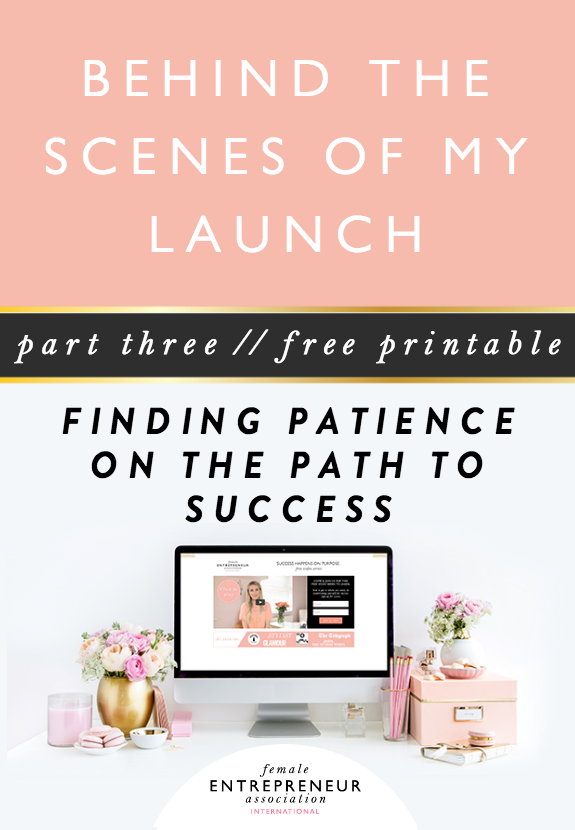 Behind the Scenes of My Launch - PART THREE