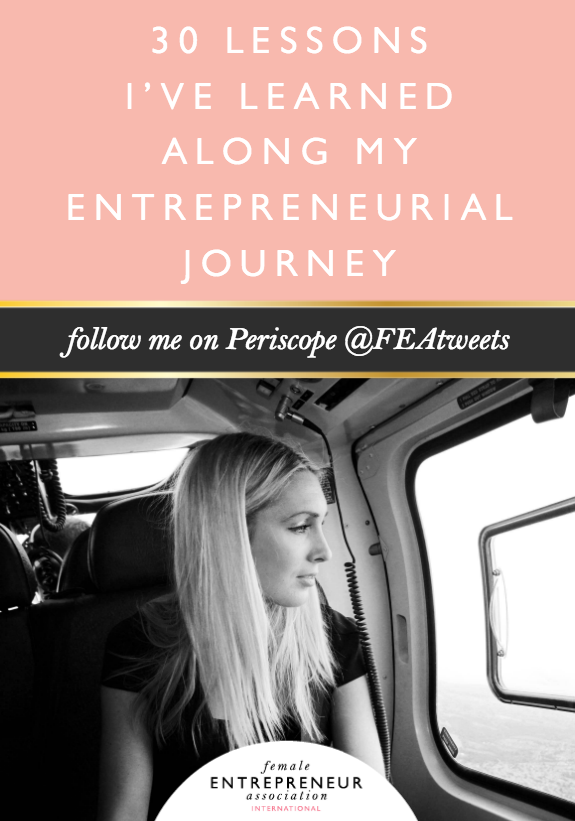 entrepreneur journey lessons