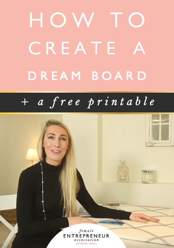 When we feel so many different emotions it’s easy to disconnect and fall out of alignment with our goals and that’s why I love dream boards so much, because they keep your dreams front and centre for you to see every single day, which helps you to stay connected.