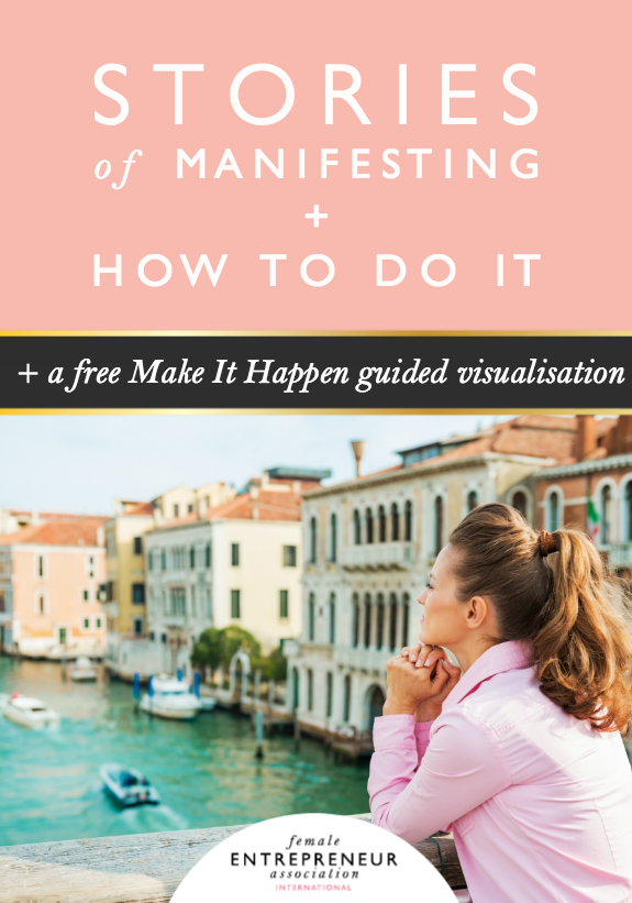 I think manifesting is an art form and we have to practice getting good at stating what we want and knowing we can have it. It’s about opening yourself up to the possibilities, knowing that you can put a request for what you want out there and it will hear you and make it’s way towards you.
