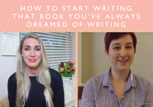 How To Start Writing That Book You’ve Always Dreamed of Writing with Morgan Gist MacDonald