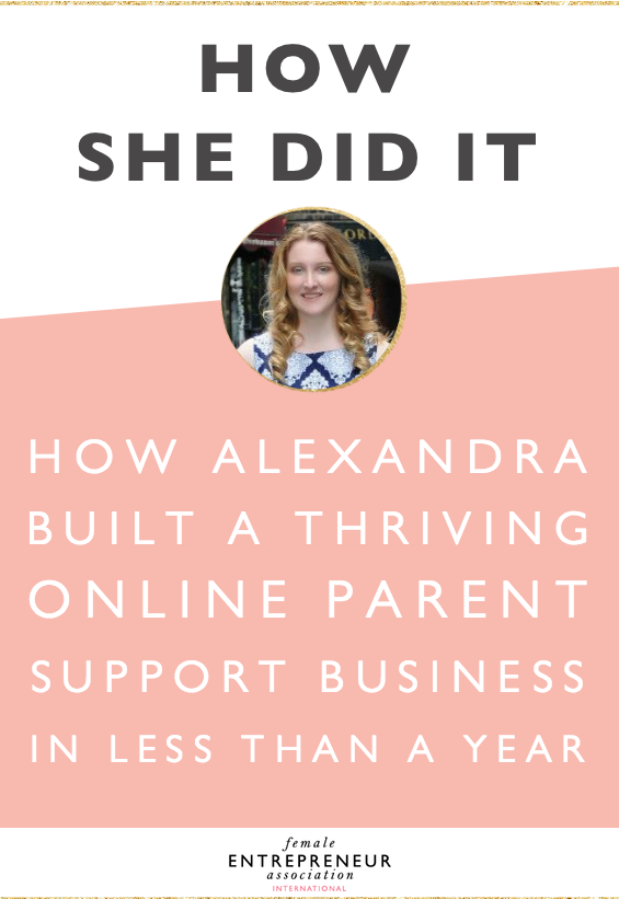 hen Alexandra Eleftheriou first started her business, she just created a Facebook page so that she could keep in contact with all the amazing women she had worked with in her parent support business and within an hour, she had 700+ followers! Word of mouth spread quickly in Qatar where she was living and before she knew it, she was inundated with questions and work.