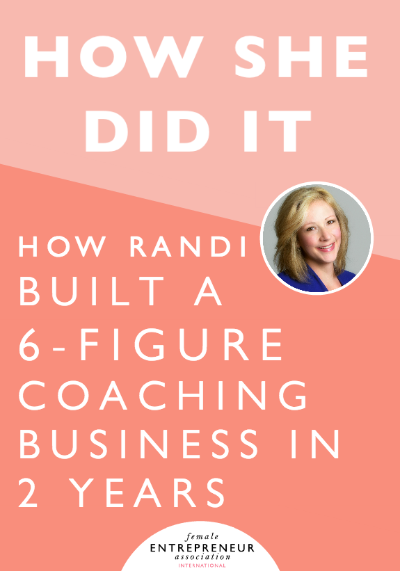 It took Randi quite a while to find her entrepreneurial groove, but once she did, things clicked really fast. From her first $5K client, she quickly went to $8K clients, then 6-figures within two years working only about 4 days per week. She learned a lot about herself (and what it means to build a business that was right for her) in those first few ye