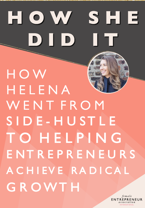 Helena started her coaching business after raising millions in investment for both herself and other entrepreneurs. During this time, she became so aware of how confusing and intimidating the funding landscape was for entrepreneurs and how there was such a lack of clear and actionable information to guide people through the process. She's a huge advocate for paying it forward and not pulling up the ladder behind you and today she helps other entrepreneurs by giving them the tools they need to grow their business.