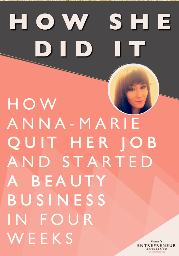 When an opportunity arose for Anna-Marie to rent a room in a hairdressing salon in her local town, she took it. Within 4 weeks she had quite her job, kitted out her new beauty room with all the products and equipment she needed and started her business. She had no savings to use but the support of friends and family gave her the courage to see where this adventure would take her. A year and a half later she's in love with her business and ready to see how she can improve and grow.