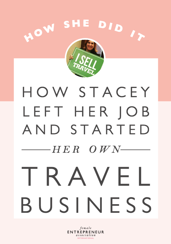 Stacy started her travel business after realizing that the company she had been working at was never going to allow her to reach her potential. Her cousin joined her as a business partner and after just 5 years, they are having their best year yet selling more in this first quarter than they did all of last year combined!