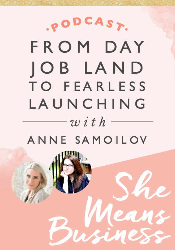 Today on the show we are going behind the scenes with Anne Samoilov! Anne is the creator of Fearless Launching and has worked with people like Marie Forleo of B School and Laura Roeder of Meet Edgar and it's so interesting to hear that all came about. In fact, the very first launch Anne managed was Marie's B School!