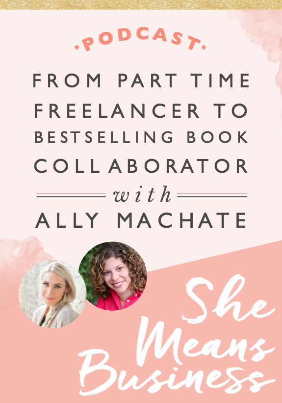 One of the most thrilling things about being an entrepreneur is realizing how possible it is to create something amazing out of thin air. That’s what Ally Machate did. When her job at Simon Schuster took a hit from the dot-com bust, she decided to “take a chance” and experience a year off to finish her degree while doing some freelancing on the side.