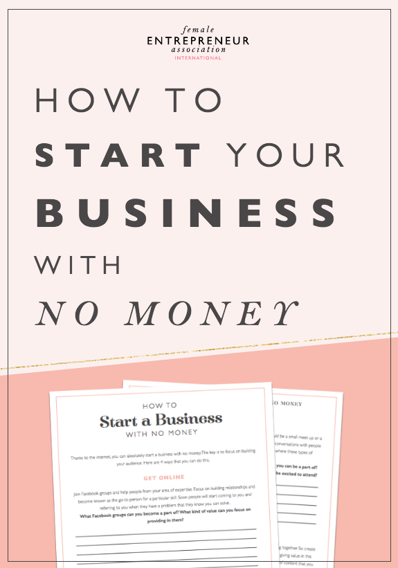 Thanks to the internet, you can absolutely start a business with no money. The key is to focus on building your audience. Here are 4 ways that you can do this.