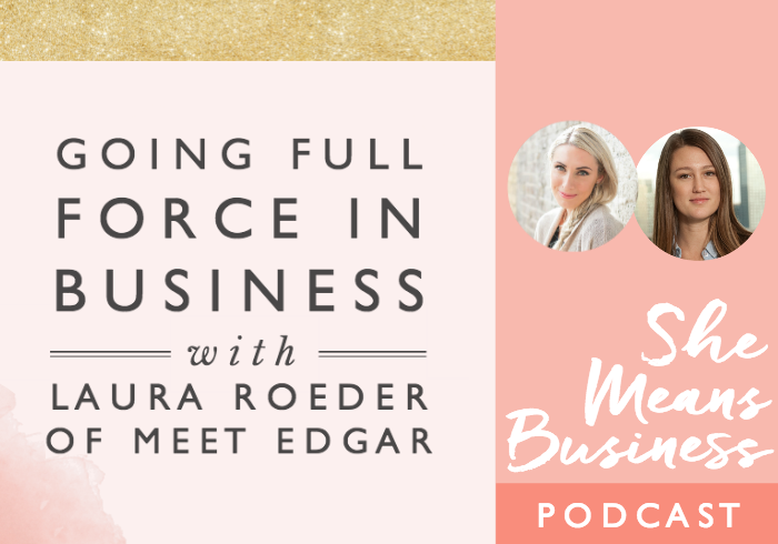 Laura Roder Philadelphia Going Full Force in Business with Laura Roeder of Meet Edgar - Female ...