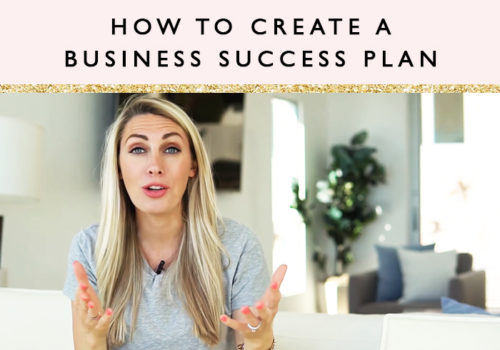 How to Create A Business Success Plan + Free Workshop & Workbook