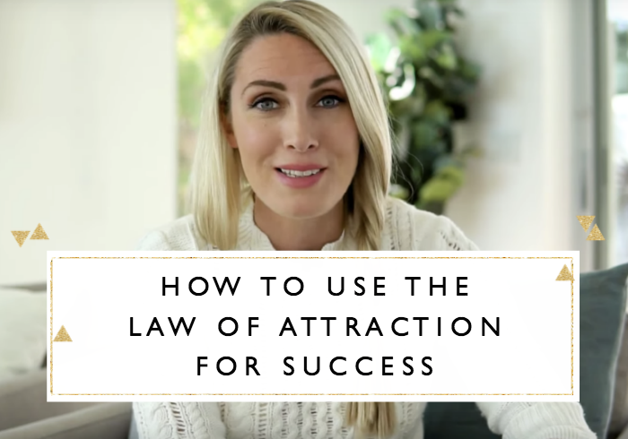 How To Use The Law Of Attraction For Success + Free Printable - Female ...