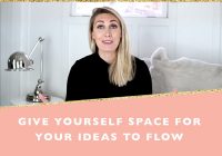 Give yourself the space you need to thrive and succeed + free printable