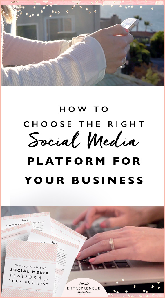Do you focus on one single social media platform for your business or are you struggling to be active on every single one? Check out this week’s video for 3 tips to help you choose the best social media platform to focus your time and efforts on for best results. #socialmedia #business #entrepreneur