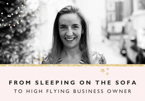 What it took for female London lawyer to give up her career and sleep on someone else’s sofa to start her own business.