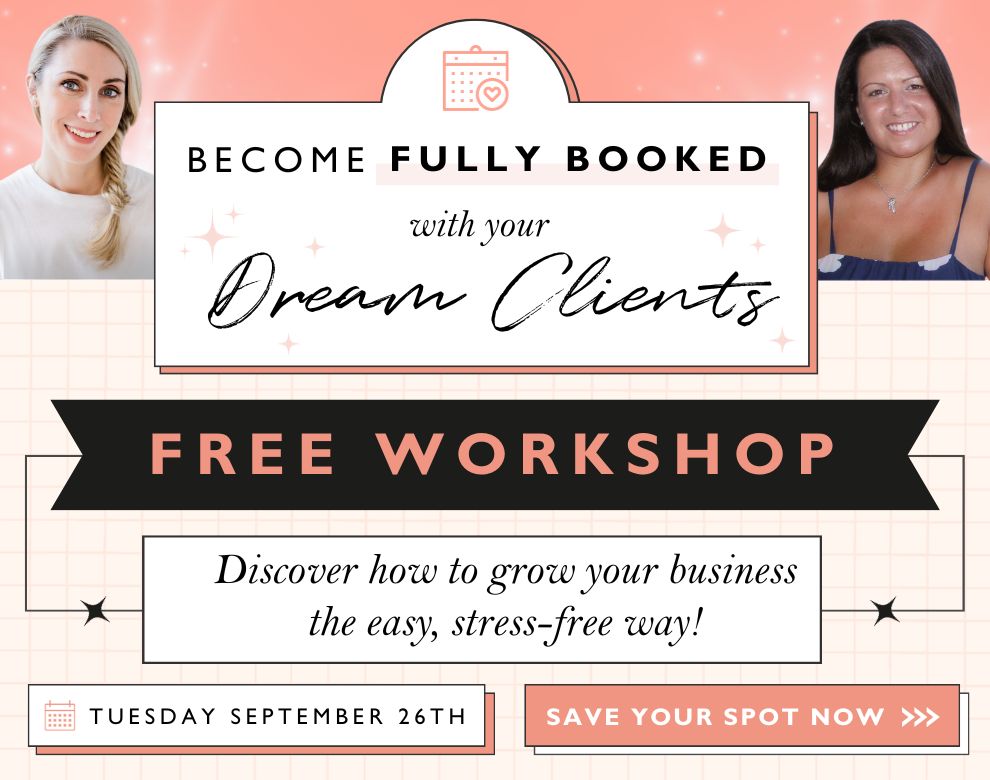 Become Fully Booked Workshop with Carrie Green & Stephanie LaTorre