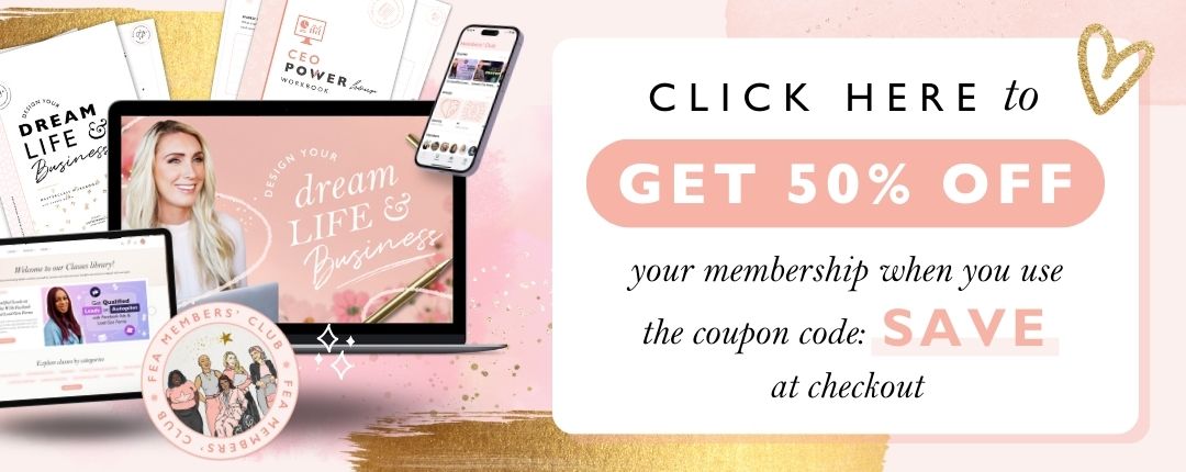 Click here to get 50% off your membership when you use the coupon code SAVE at checkout.