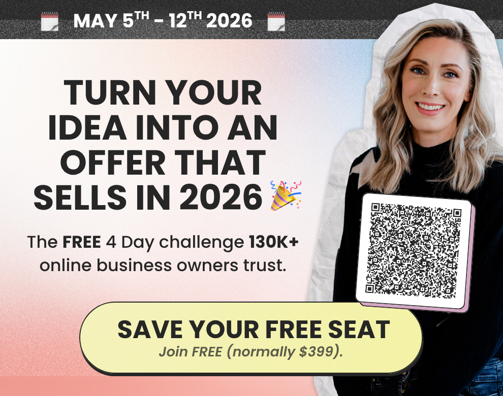 Free 4-day challenge with Carrie Green
