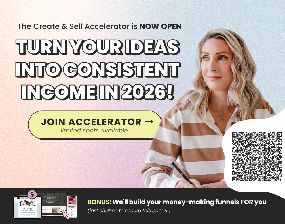 Join us inside the Create & Sell Accelerator